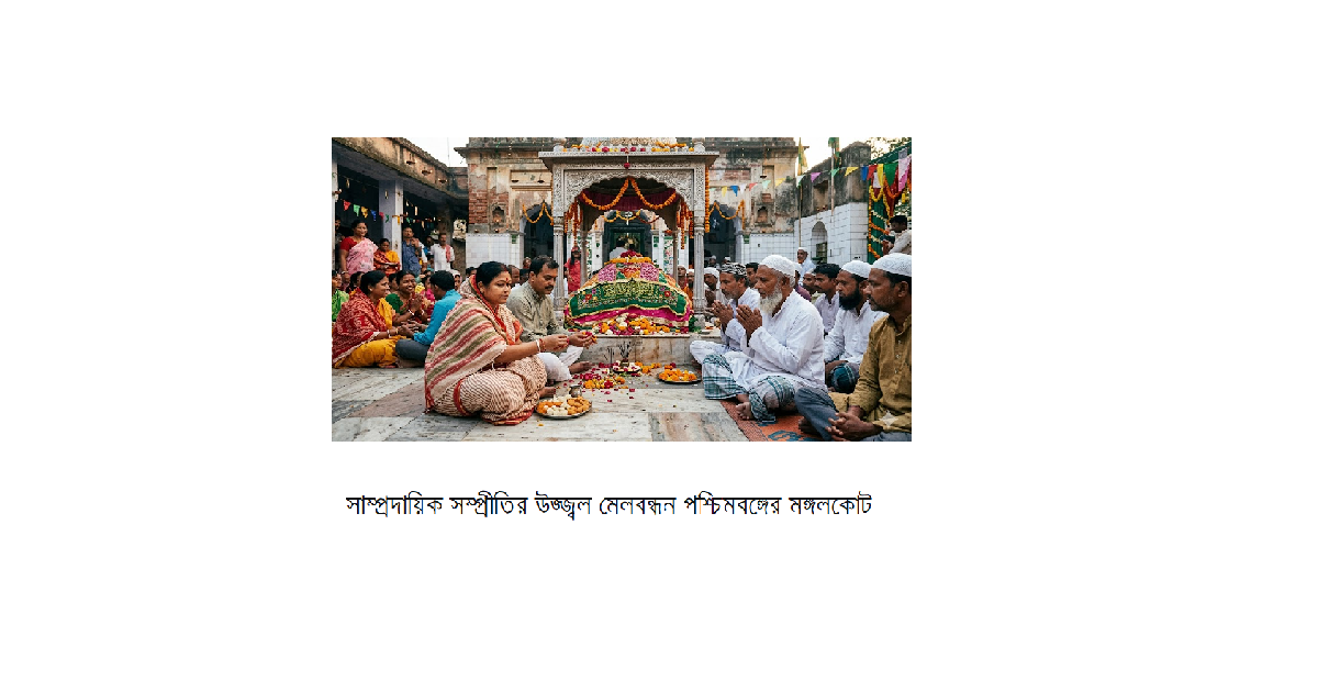 ধর্মচিন্তা । সাম্প্রদায়িক সম্প্রীতির উজ্জ্বল মেলবন্ধন পশ্চিমবঙ্গের মঙ্গলকোটঃ যেখানে পীর-পূজায় হিন্দু-মুসলিম মিলেমিশে এক অভিন্ন সমাজ