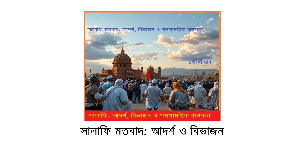 ধর্মচিন্তা | সালাফি মতবাদ: আদর্শ, বিভাজন ও সমসাময়িক বাস্তবতা