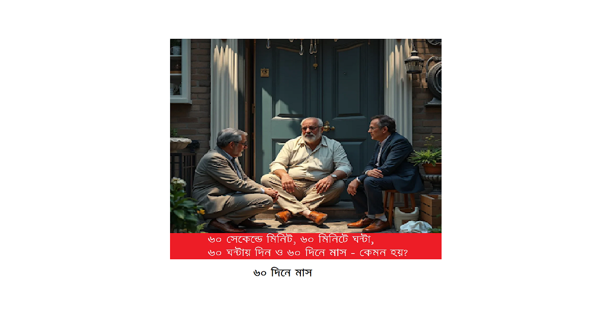 রম্য রচনা: ৬০ দিনে মাস